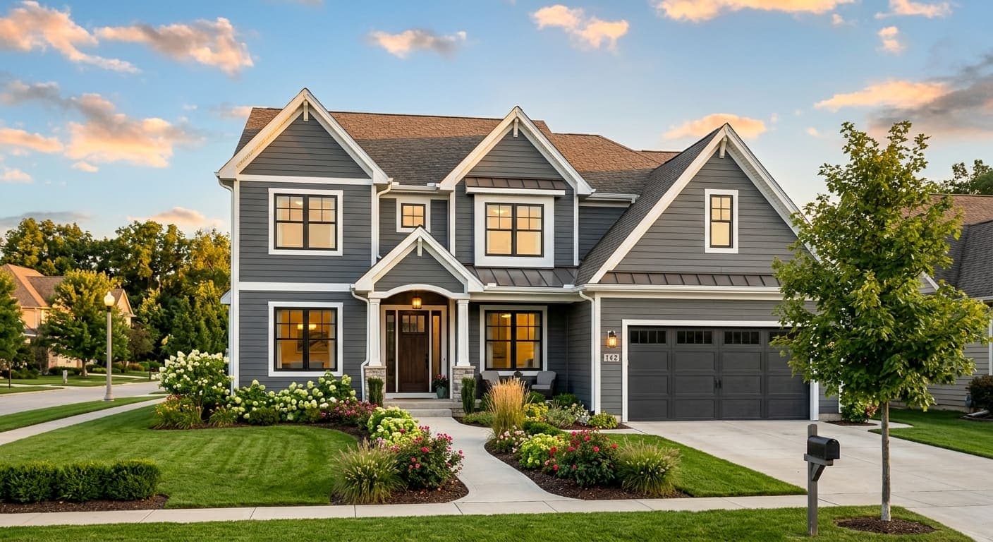 Comparison of vinyl vs fiber cement siding on a Quebec home