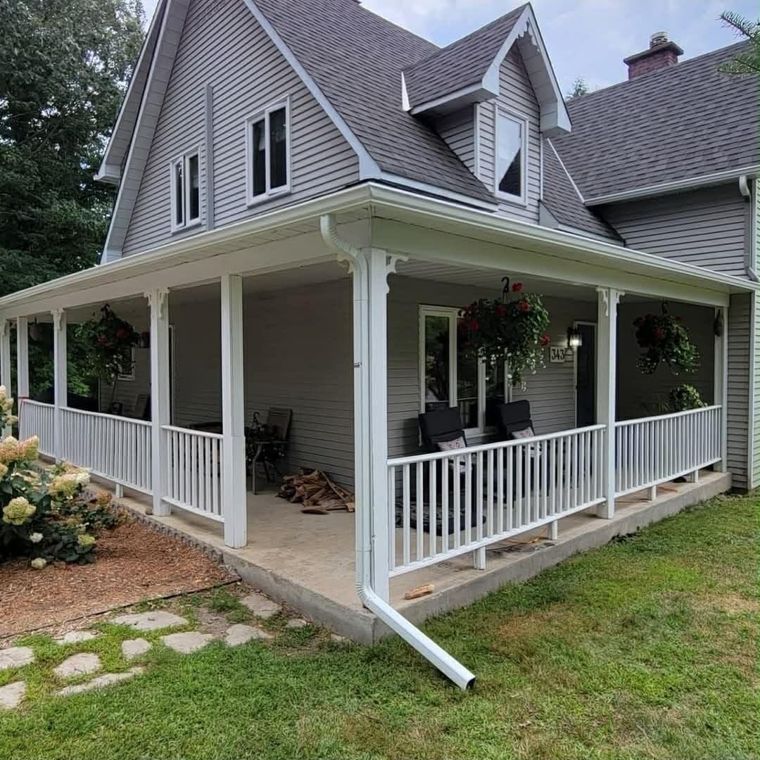 DoublePro Alu-Rex gutter system — Casselman ON
