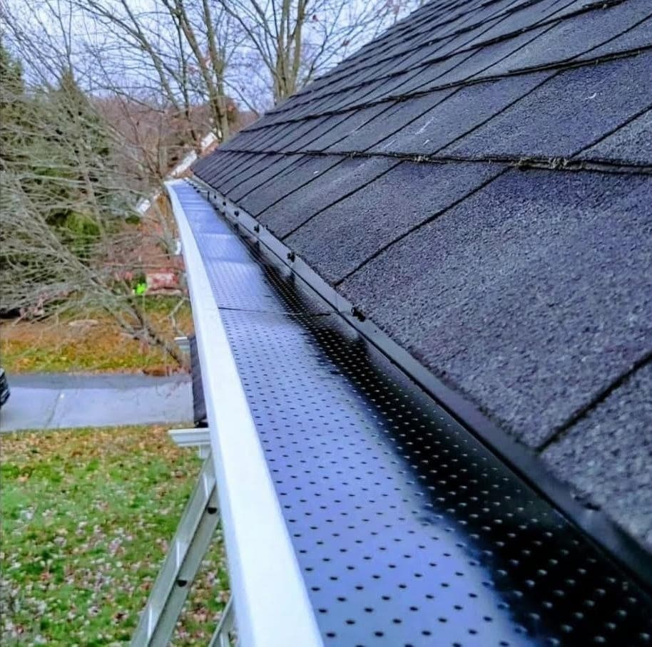 Soffit installation under eaves — Beaconsfield